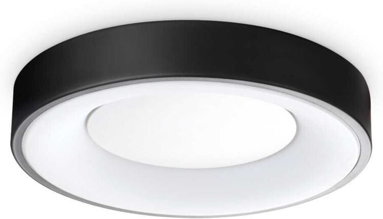 Ideal Lux - planet Integriertes LED-Halbbündiges Licht, Schwarz, 1550 lm, 3000 k