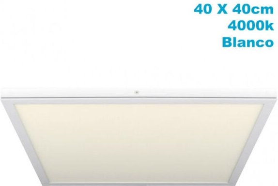 Fabrilamp - Oberflächenpanel 36w 4000k tivoli weiß 2,5x40x40 cm 3060 lm