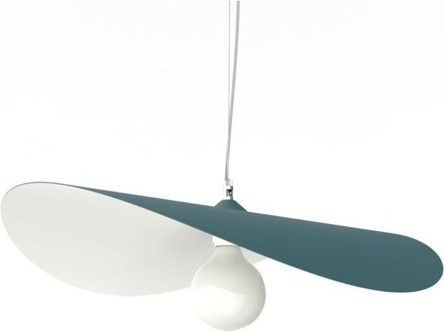 Piuma sospensione bicolore opaco