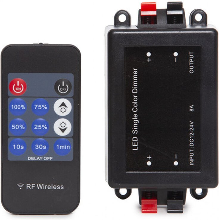 Greenice - Dimmer led -Leiste Fernbedienung 12-24VDC ► 96/192W Multifunktion