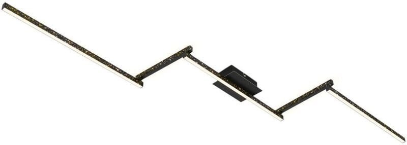 Ner Leuchten staff - Wand-& Deckenleuchte - 3719055 - Glitzereffekt durch Laserlochoptik - 24W 2800 lm - Warmweiß 3000K ...