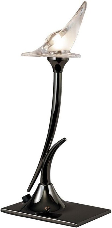 Inspired Mantra - Flavia - Tischleuchte 1 Light G9, Schwarz Chrom