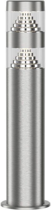 Arum Lighting - LED-Gartenpoller 9W 40 cm inox nora IP44 Farbtemperatur: 4000K neutralweiß