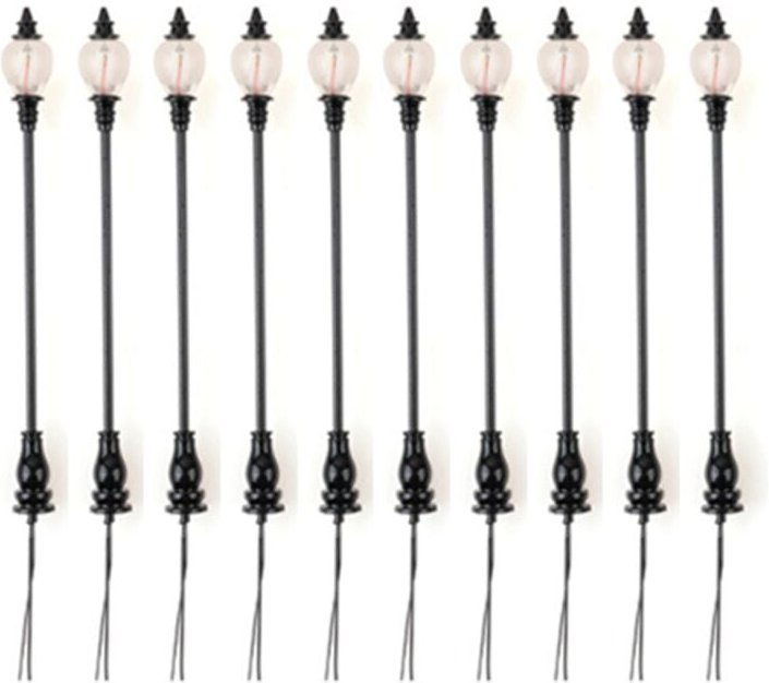 10Pcs Moos Micro-Landschaft Ornament Lampe g Typ Garten