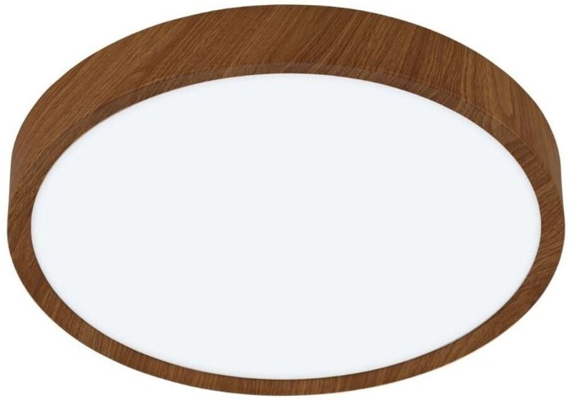Led Deckenleuchte Musurita holz ø 34 cm warmweiß Deckenlampen & Kronleuchter - Eglo