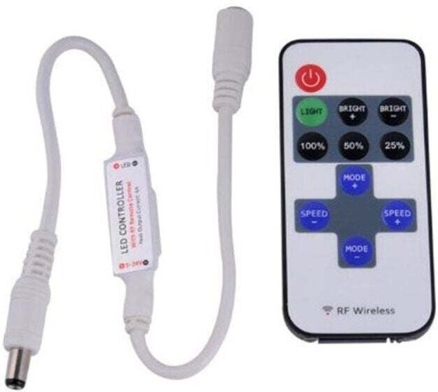 Dimmer 5v 12v 24v Dimmer Con Telecomando Strip Led Moduli Led 3528 5050 5630 - - Ymyny