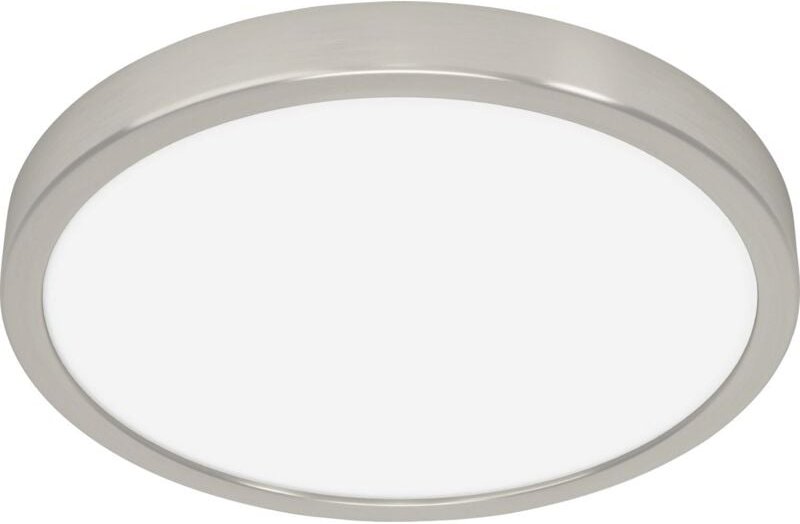 Led Deckenleuchte Fueva 6-Z nickel matt ø 28 x 3 cm rgb dimmbar - Eglo