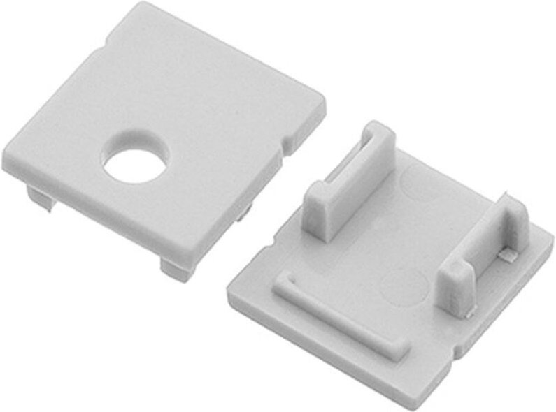 1 Paar Endkappen für Aufbau U-Profil 14 x 15mm (4294, 4594)