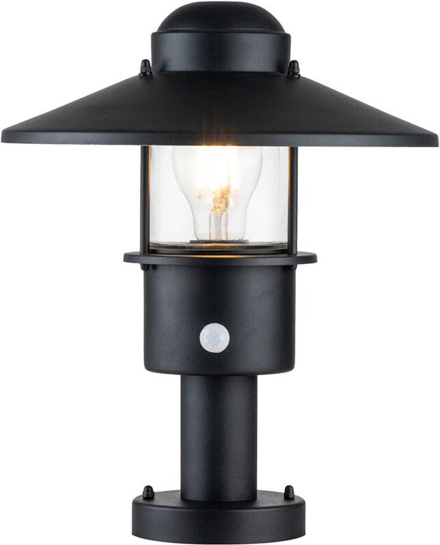 Elstead - Klampenborg Außen-Sockelleuchte Schwarz, IP44