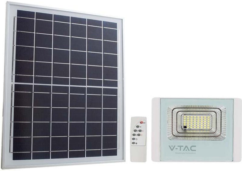 Vtac - Solar-Flutlicht - IP65 - 550 Lumen - 4000K