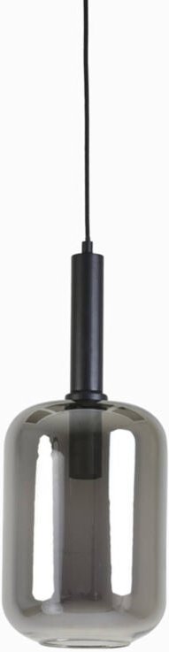 Hängeleuchte - Lekar - schwarz - glas - - Light&living