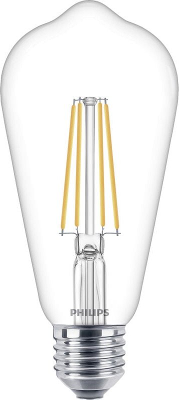 Philips - led 76305300 led eek e (a - g) E27 Spezialform 7 w = 60 w Warmweiß (ø x l) 6.4 cm x 14 cm 1