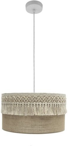 Akunadecor Pendelleuchte mit Schirm De Sack mit Posamenten Ekaterina De - Fabrilamp