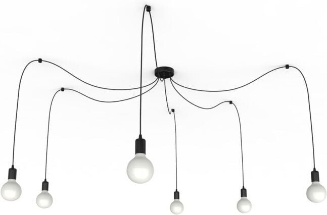 Medusa b Pendelleuchte Einfarbige Glanzende - Lumicom