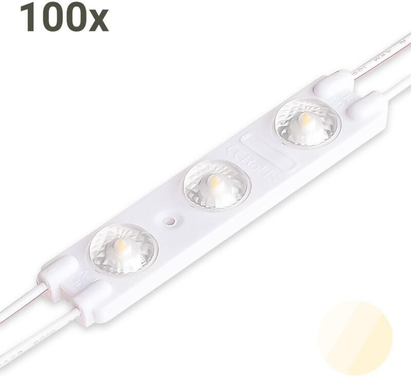LED Modul 4500K 1,5W 175° 12V IP67 (100 Stück VPE)
