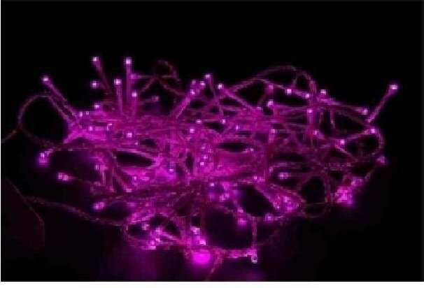 Giocoplast Natale - Minilucciola natalizia 8 meter für den außenbereich 192 led viola 14310437