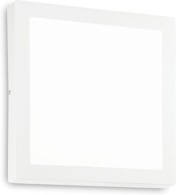 Ideal Lux - universal square Integrierte LED-Deckenleuchte, halbbündig, 40 cm, Weiß 2700 k