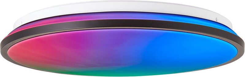 Thumbnail - Brilliant Heida LED Deckenleuchte 39cm schwarz, Metall/Kunststoff, 1x 24 W LED integriert, (Lichtstrom: 2500lm, Lichtfar...