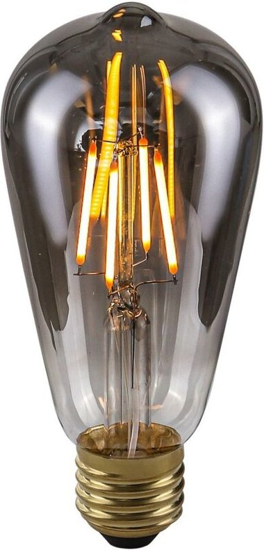 Retro-LED-Glühbirne E27 4W 2200K ST64 Rauch 801452 ST64 Italux