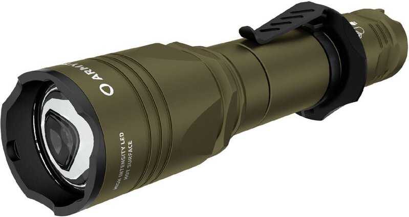 Thumbnail - Dobermann Pro Magnet usb Olive Warm led Taschenlampe mit Handschlaufe, mit Holster akkubetri - Armytek