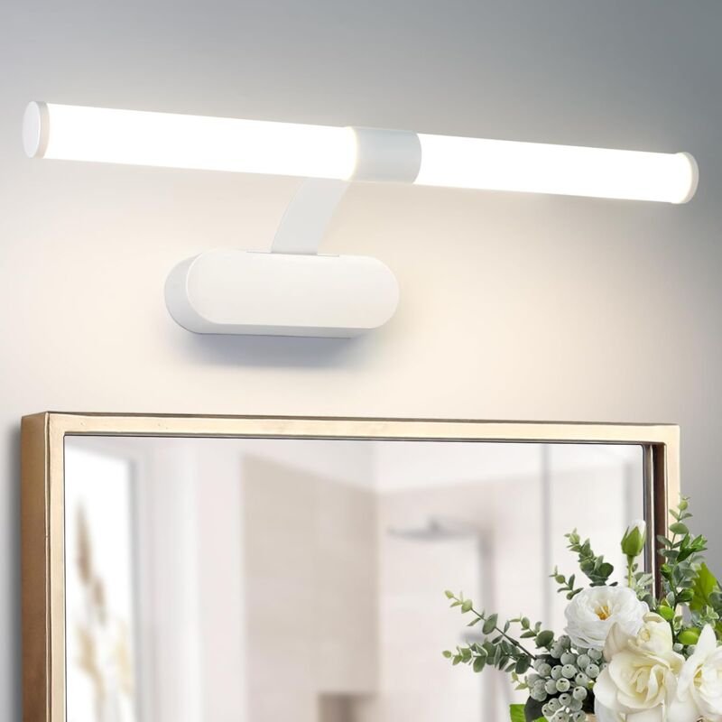 Thumbnail - Led Spiegelleuchte Bad 40CM - Spiegellampe Badezimmer 6W Badleuchte Wand Wasserdicht IP44 Wandlampe Modern Neutralweiß 4...