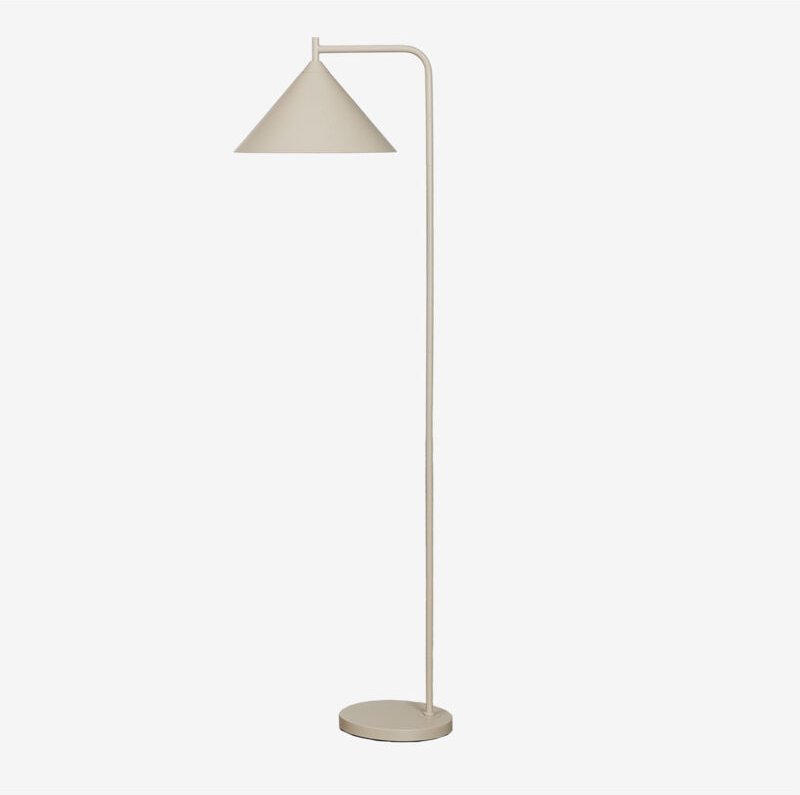 Stehleuchte Cambrea aus Metall Beige Tapioca - Sklum