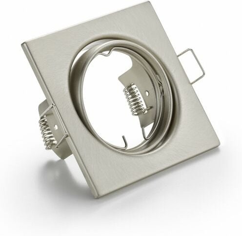 Jura Quadratischer Einbaustrahler 1xGU10 Nickel 8x8 cm Trio Lighting