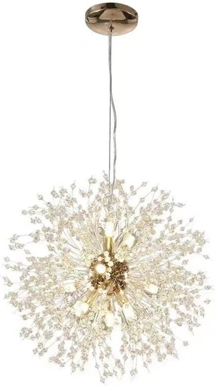 Feuerwerk-Kronleuchter, Moderne Kronleuchter Beleuchtung Pendelleuchten für Wohnzimmer Küche Schlafzimmer-40cm