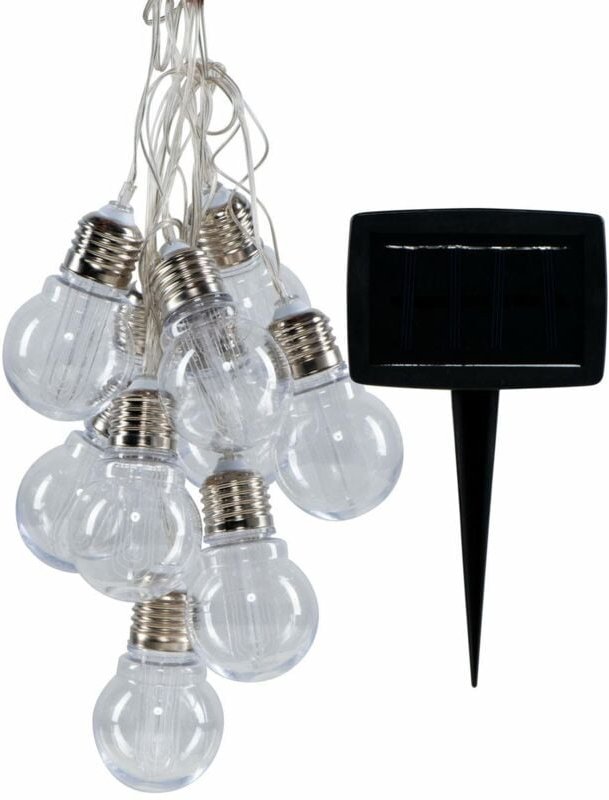 Volteno lampka solarowa wisząca żarówki plastik