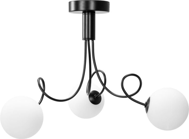 Toolight - deckenlampe APP1154-3CP black white