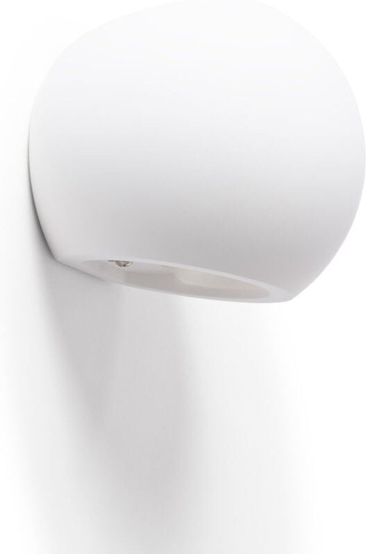 Wandleuchte Gips Klay Weiß