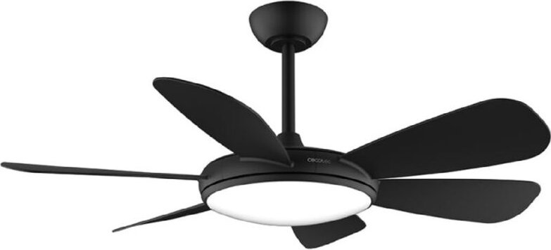 Deckenventilator mit Licht EnergySilence Aero 5200 Schwarz Pro - Cecotec