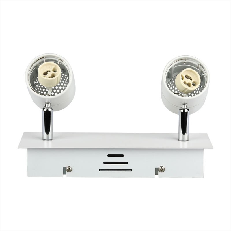 Led Stromschienenleuchten - Stromschienenleuchte GU10 - IP20 - Weiß