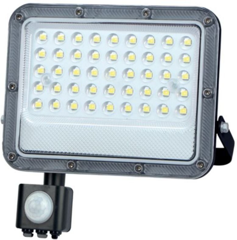 Belinta LED-Aluminiumprojektor mit Sensor 50 W 6500 K IP65 Schwarz