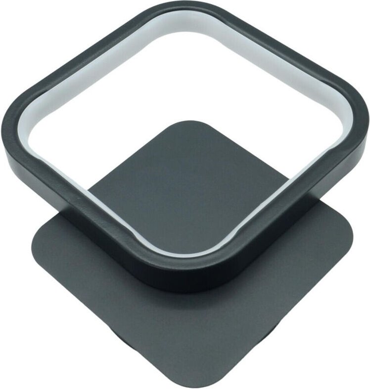 Schwarze LED-Wandleuchte 14W neutral 1200lm Clover ID-4720 Idealed