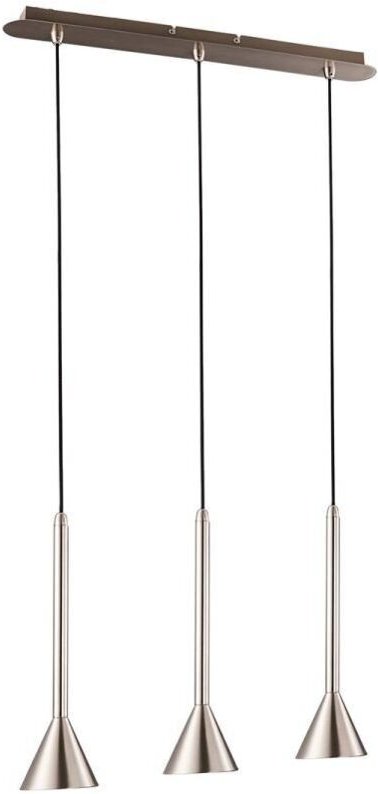 Italux - Anela sn - Moderne hängende Anhänger Satin Nickel 3 Licht led, GU10
