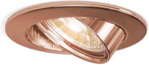 Neigbarer Einbauspot aus Kupfer - Edu