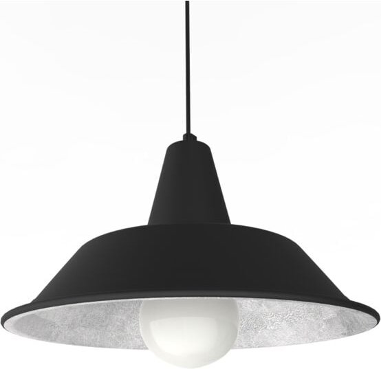 Duna Pendelleuchte Blatt Schwarz - Lumicom