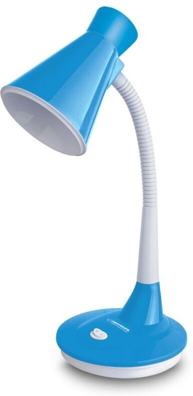 Esperanza schreibtischlampe e27 diadem blau