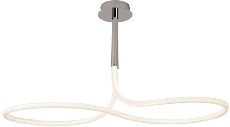 Inspired Mantra - Nur - Decke, 50 W LED, 3000 K, 3750 lm, IP20, Chrom