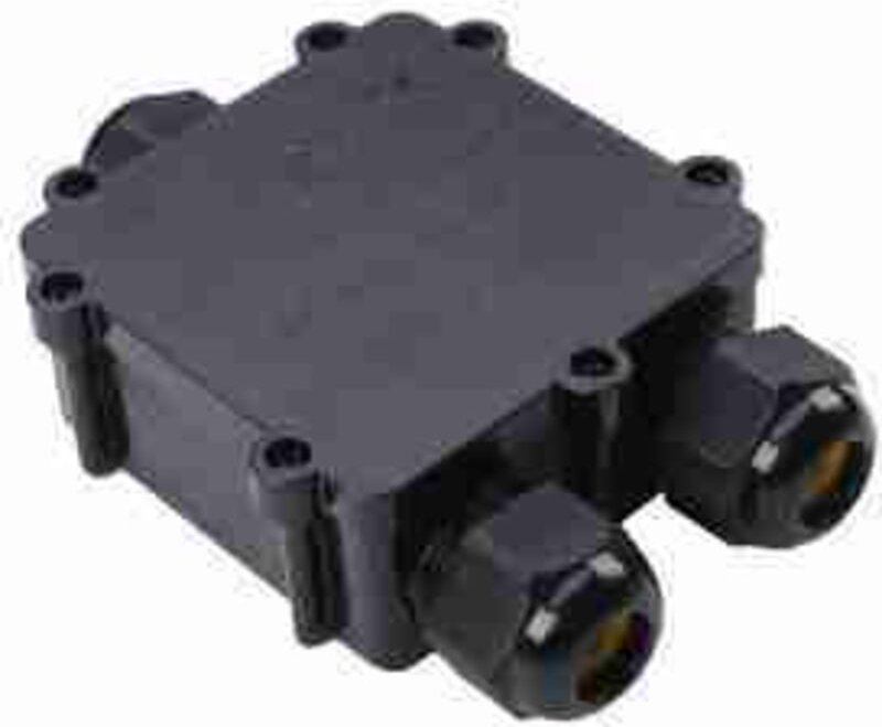 LED5980 VT-870 3,2W LED Spiegelleuchte 3xAAA Batterie Schwarzes Gehäuse