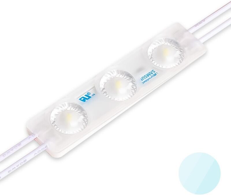 LED Modul 1,5W 12V 170° IP65 - Lichtfarbe: Kaltweiß 6500K