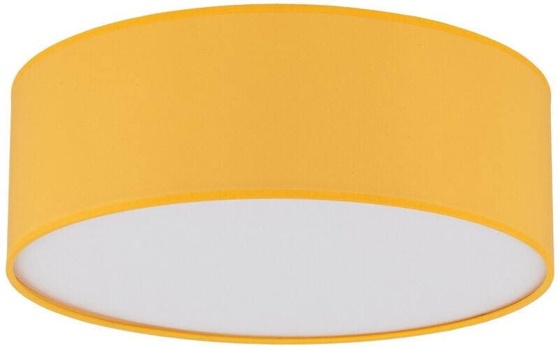 TK Nicola Zylindrische Deckenleuchte Gelb 4xE27