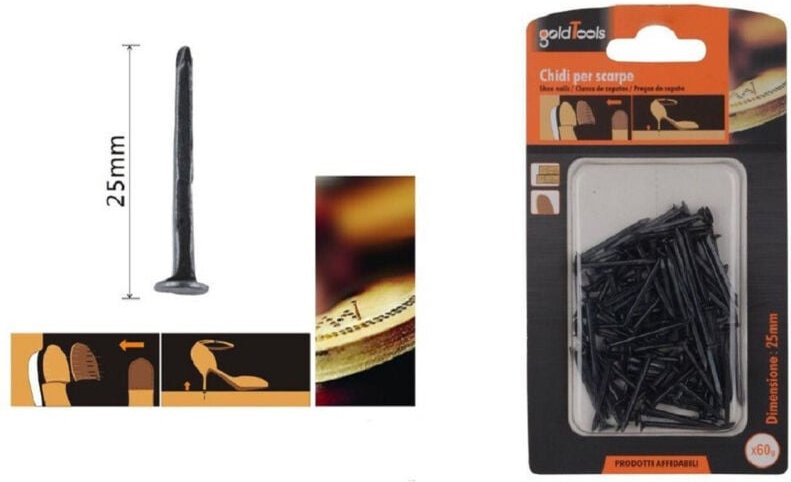 Trade Shop Traesio - Trade Shop - set confect 60 gr key für excarpe 25MM in repairs calzolaio 90891 -