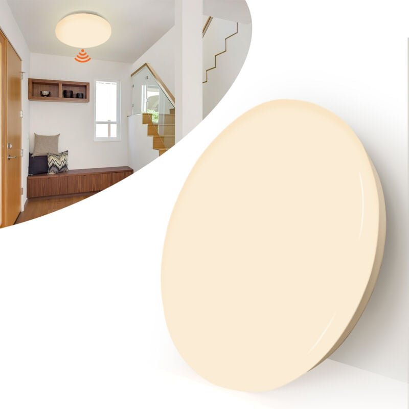 SWANEW Deckenleuchte LED 12W Modern Induktion Deckenlampe für Wohnzimmer, Schlafzimmer, Büro