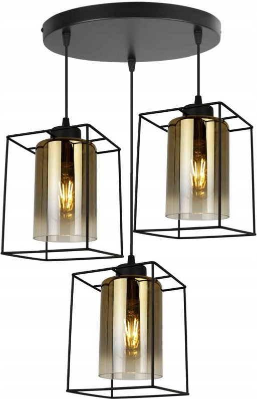 Moderne Elegante Hängelampe Mit Glasschirm