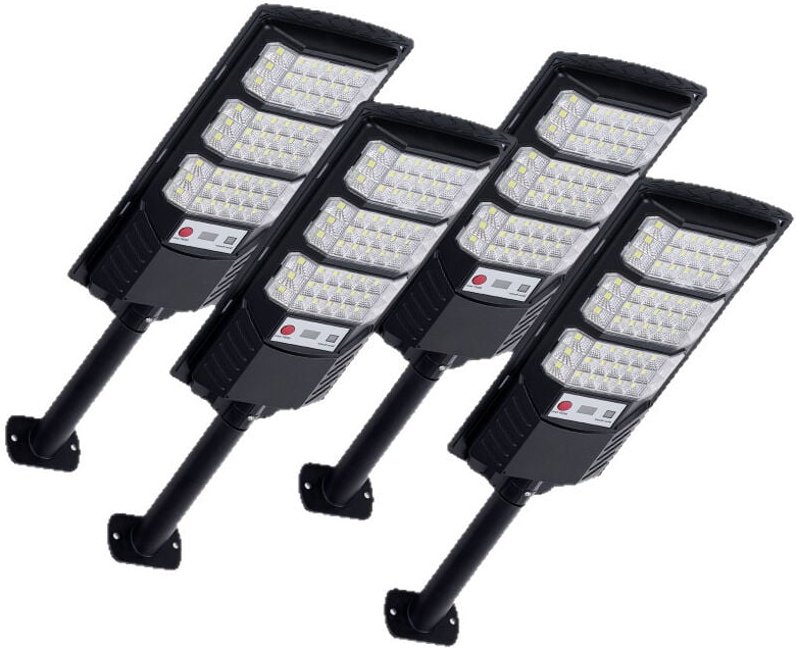 Solarbetriebene Außenstraßenleuchte, 8500K Solar-Außenleuchte, wasserdichter LED-Fluter mit Dämmerungsschalter, Bewegung...