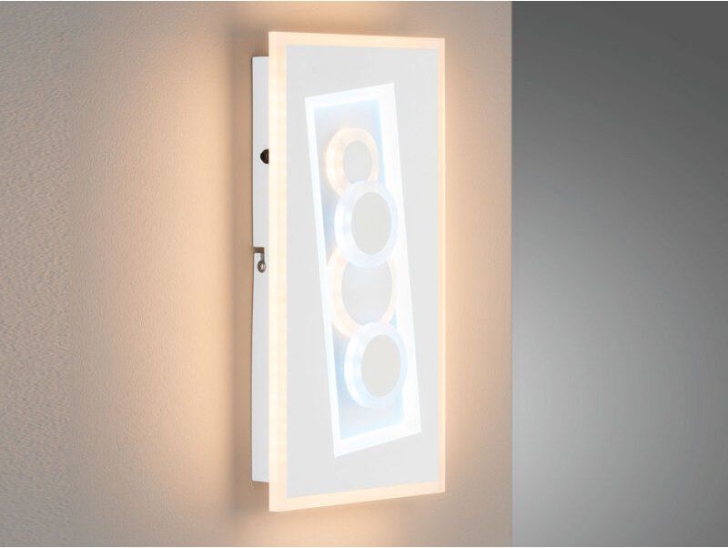 Led Wandleuchte ratio flach dimmbar & Lichtfarbe, Höhe 38cm