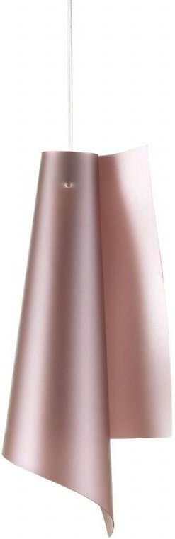 Linea Zero - Rosa Metallaufhängung aus verchromtem Metall Cm. 27 x 68 Std