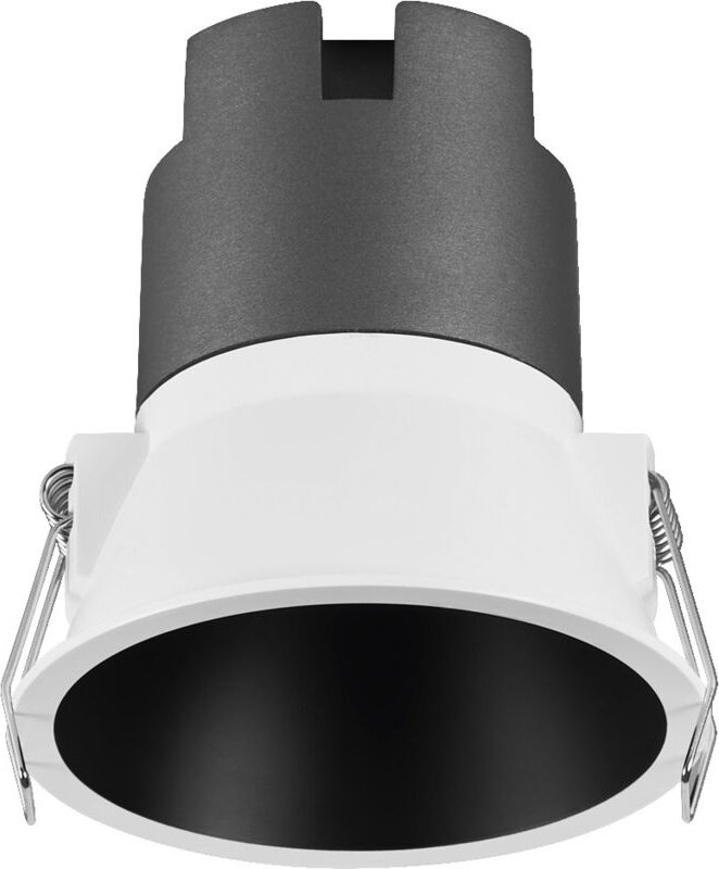 Greenice - ledvance spot twist Einbau-Downlight, schwarz, 10W, 800lm, 830 wt, 93mm Durchmesser, warmweiße Lichtfarbe, bi...